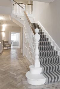 hall stairs and landing floors